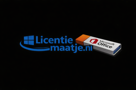 Microsoft Office Pro Plus 2024 installatie USB.